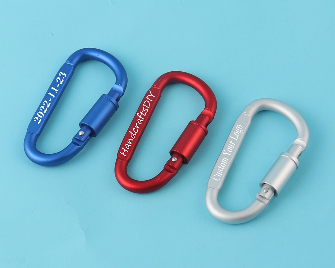 Personalized Carabiner Keychain,80mm QUALITY Aluminium Alloy Multi