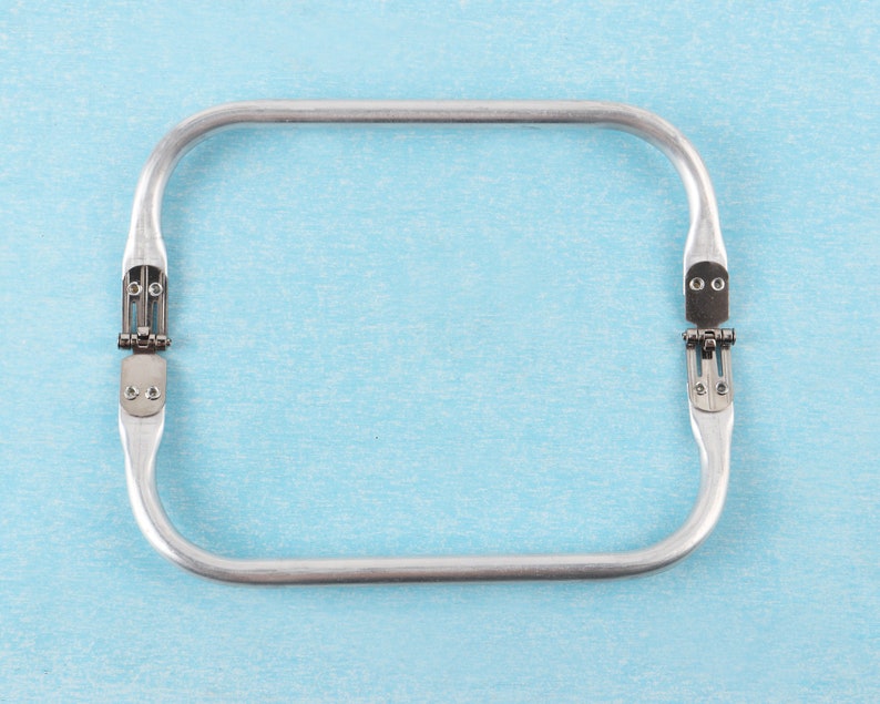 Large Metal Purse Frame For Purse Making Supply, Aluminum Tubular Clutch Bag Frame 8 Inches/10 Inches /12 Inches/16 Inches image 2