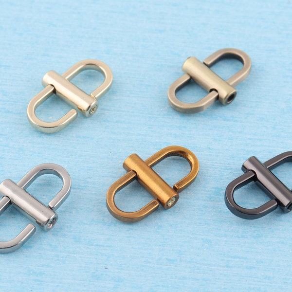Bag Chain Shortener,Metal Chain Length Shorten Adjuster Clasp,Light Gold Belt Buckle Clip For Purse Making 2-4-10PCS