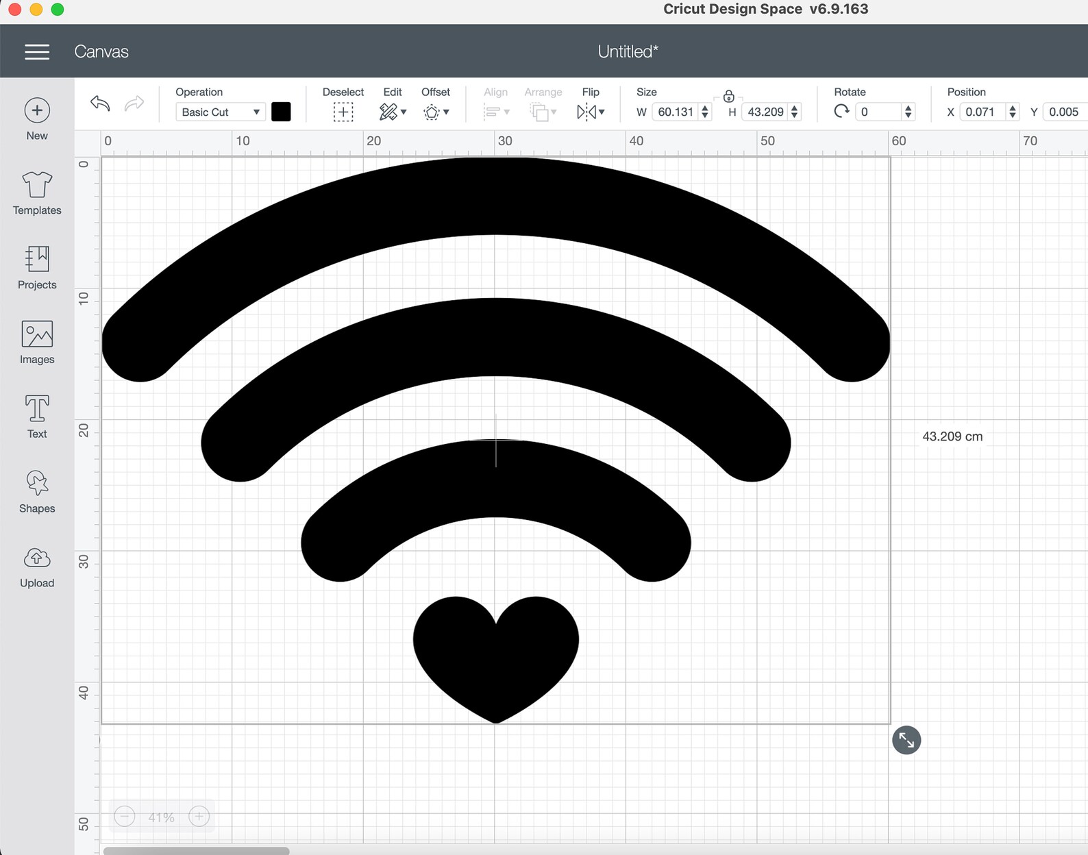 Wifi Heart SVG. Free Wifi Svg. Wifi Cricut. Wifi Silhouette. Etsy