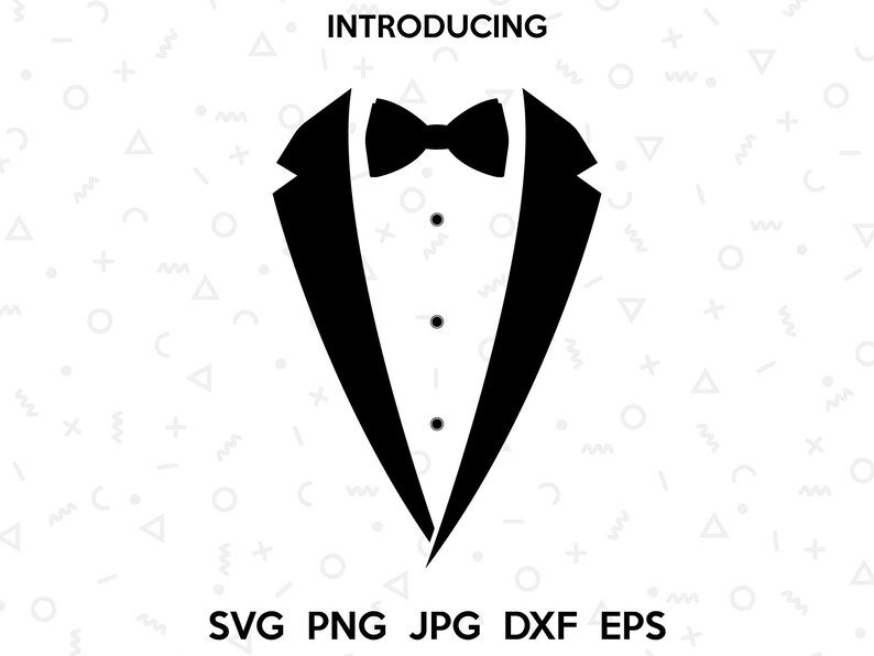 Download Tuxedo cut files. Wedding tuxedo. Tux svg. Tuxedo ...