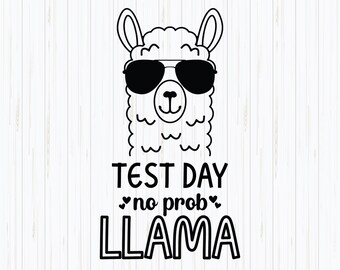Download Teacher Llama Svg Etsy
