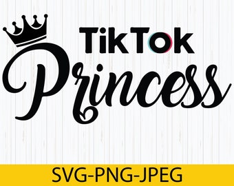 Free Free 298 Tiktok Birthday Princess Svg SVG PNG EPS DXF File