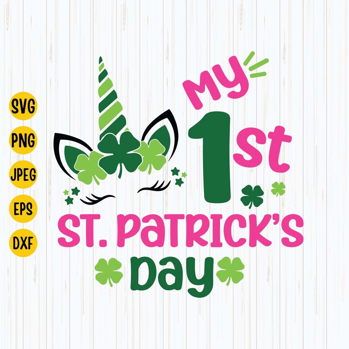 My 1st St. Patrick’s Day Svg St. Patrick’s Day Svg - Etsy