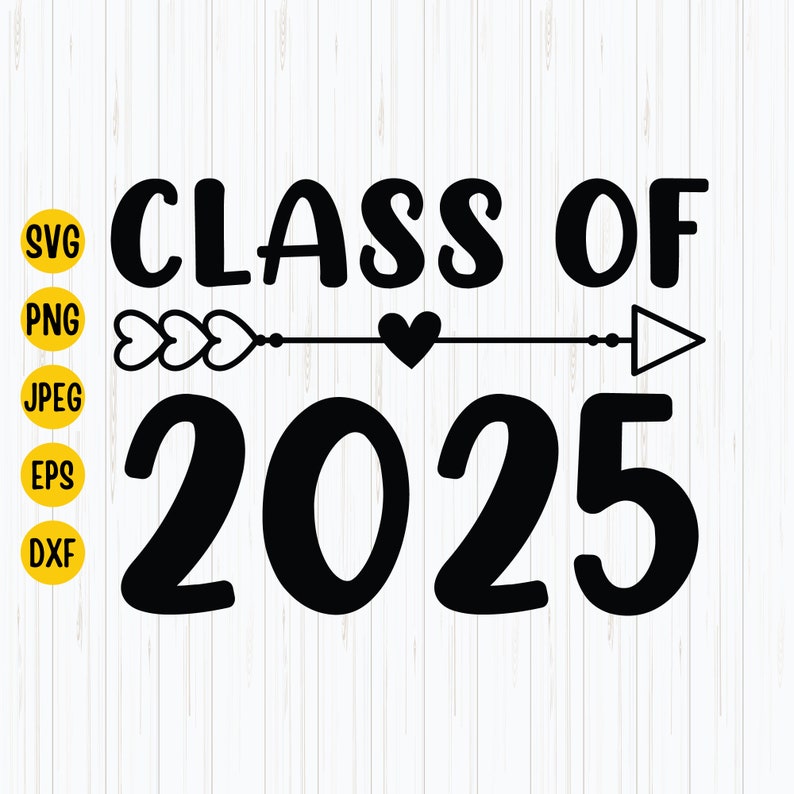 Class of 2025 Svg Back to School Svg Preschool 1st Day of Etsy