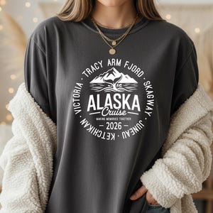 Personalized Alaska Cruise 2026 SVG, Family Alaska Cruise Trip, Custom Alaska Cruise Vacation SVG, Cruise 2026 Digital Download