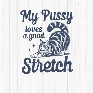 Funny Cat Meme SVG: Adult Humor Shirt Design (Digital Download