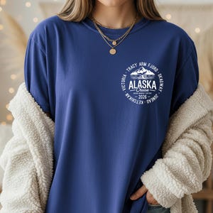 Personalized Alaska Cruise 2026 SVG, Family Alaska Cruise Trip, Custom Alaska Cruise Vacation SVG, Cruise 2026 Digital Download