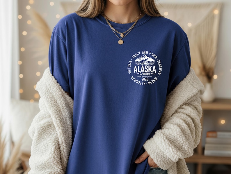 Personalized Alaska Cruise 2026 SVG, Family Alaska Cruise Trip, Custom Alaska Cruise Vacation SVG, Cruise 2026 Digital Download