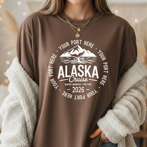 Personalized Alaska Cruise 2026 SVG, Family Alaska Cruise Trip, Custom Alaska Cruise Vacation SVG, Cruise 2026 Digital Download