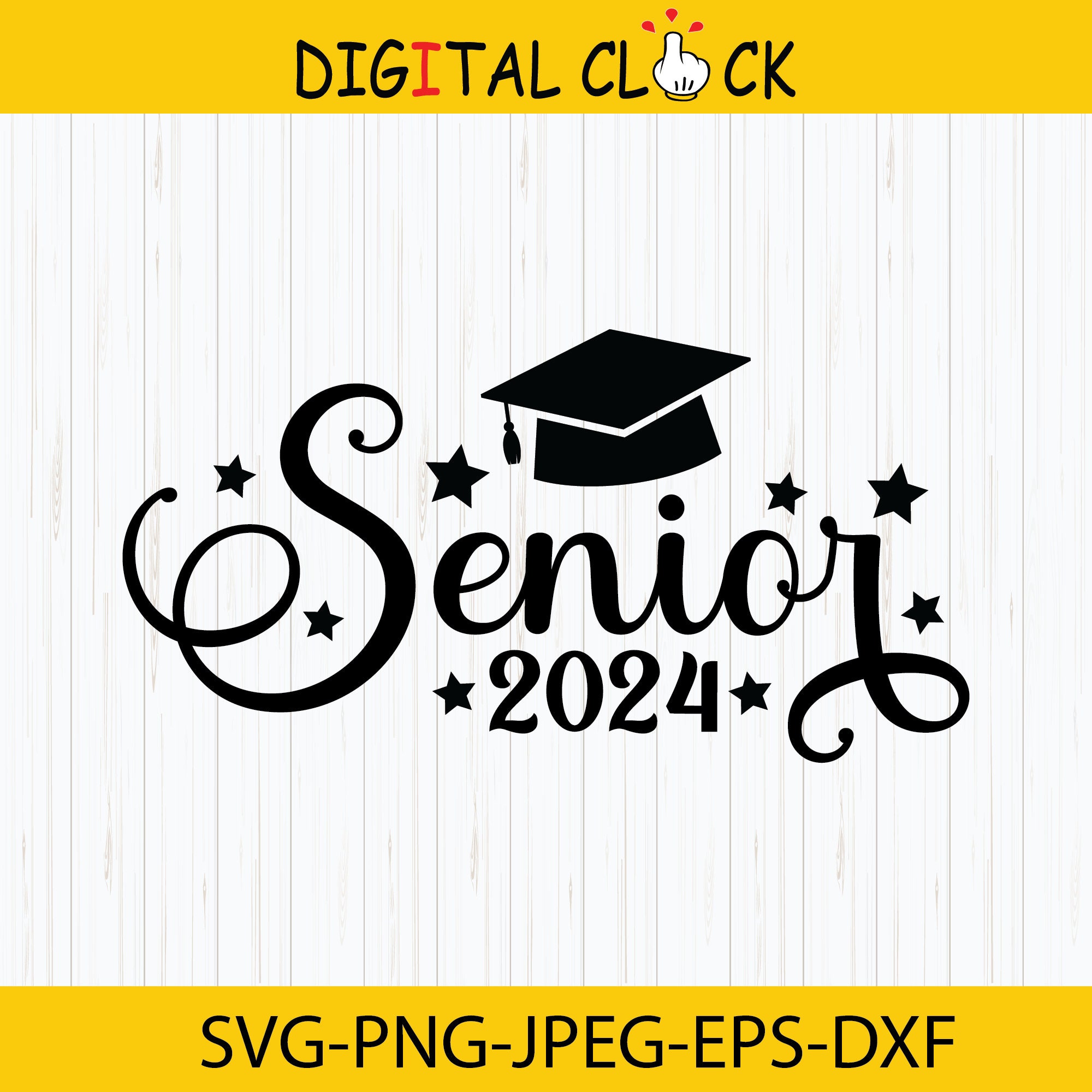 Senior 2024 Svg Graduación Svg Último día de clases Primer Etsy