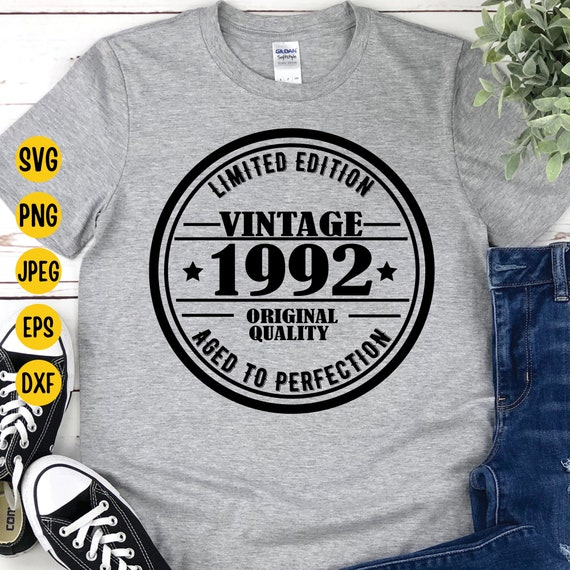 Limited Edition Vintage 1992 Original Quality Aged to