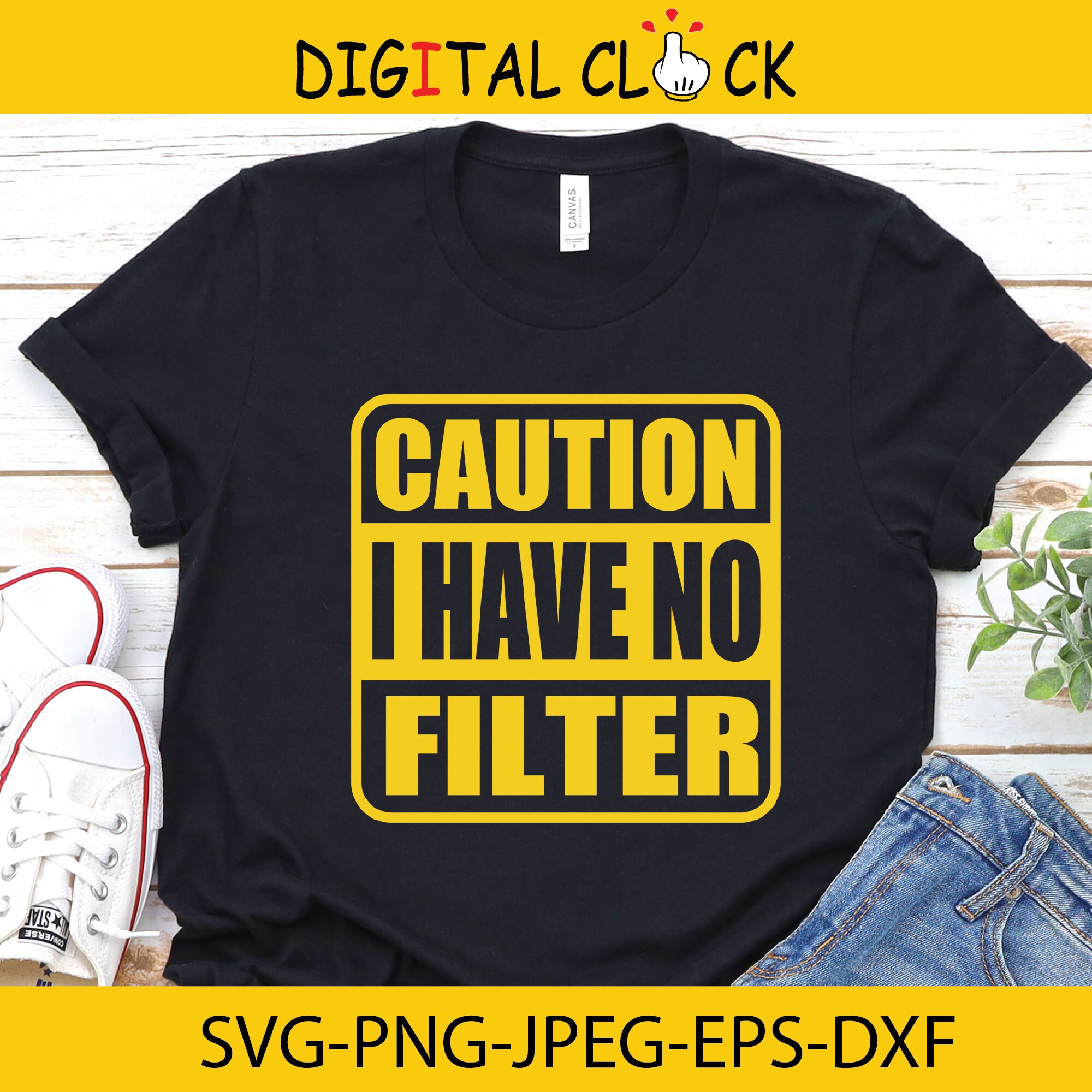 caution i have no filter