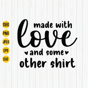 Gjord med kärlek Svg, rolig kök Svg, rolig matlagning Svg, bakning Svg, mat Svg, direkt nedladdning, Cricut