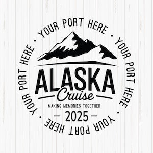 Personalized Alaska Cruise 2025 SVG, Family Alaska Cruise 2025 PNG, Custom Alaska Cruise Vacation SVG, Cruise 2025 Svg Png Download