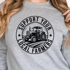 Support Your Local Farmer SVG, Farm Life Country Strong Tractor PNG, Farmer Clipart, Farmhouse Life SVG, Homestead Tractor Svg Png Cricut