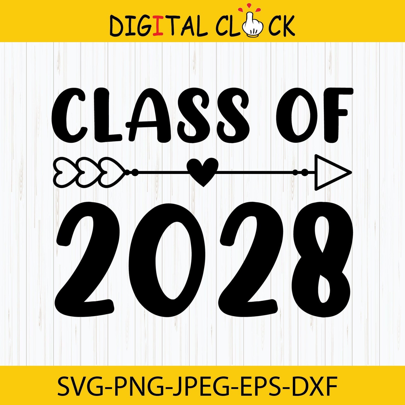 Class of 2028 Svg Back to School Svg Preschool 1st Day of | Etsy
