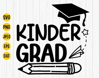 Clipart de graduación de jardín de infantes (descarga digital)