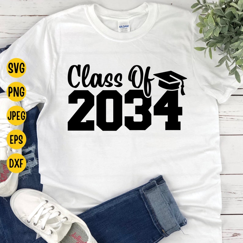 Class of 2034 Svg Graduation 2034 Svg Pre-k Graduate - Etsy