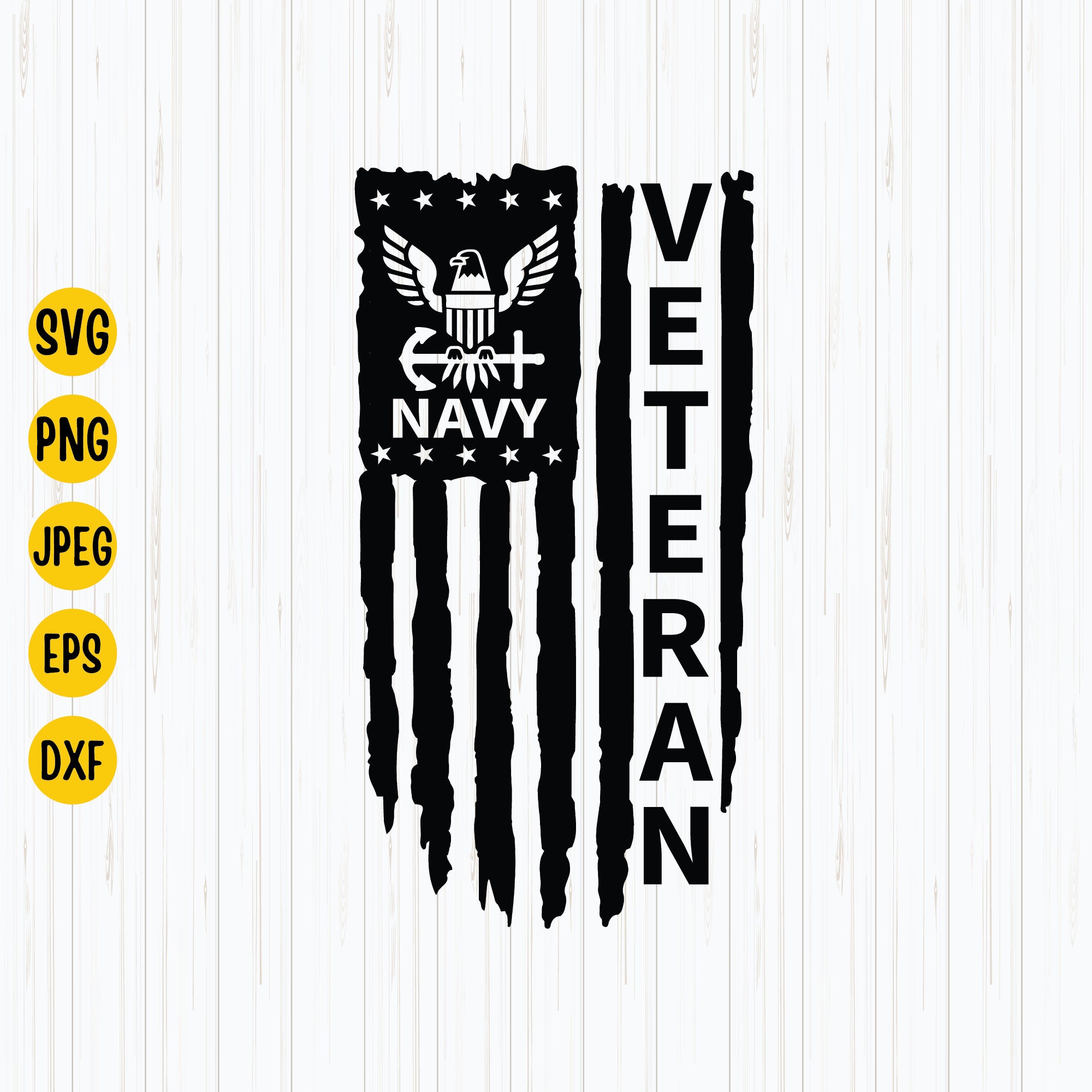 Navy Blue Ribbon Label PNG & SVG Design For T-Shirts