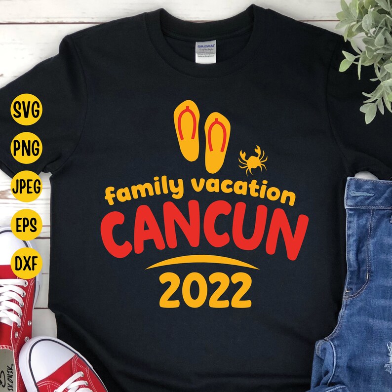 Cancun 2022 Svg Family Vacation Svg Cancun Holidays Summer | Etsy