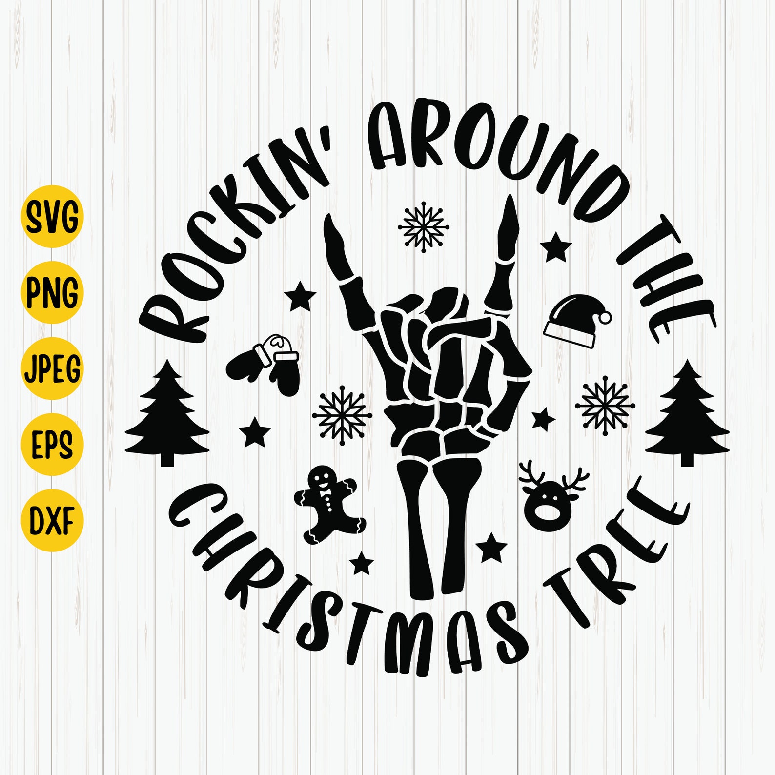 Rockin Around The Christmas Tree Have A Happy Holiday 