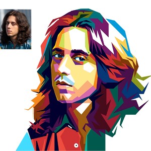 Ritratto pop art personalizzato, WPAP, Ritratto personalizzato, Illustrazione ritratto, Regalo personalizzato, Ritratto di coppia, Ritratto di famiglia