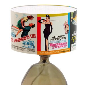 Film Poster Lamp Shade: Classic Movie Art Lightshade