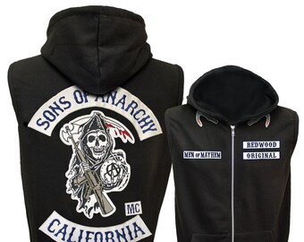 Sons Of Anarchy Hoodie Etsy