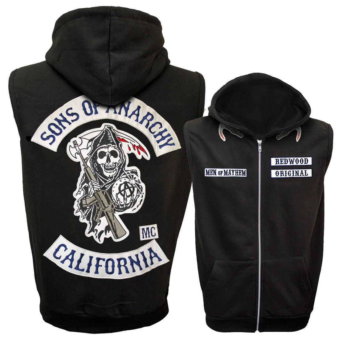 Anarchy Multi Logo Hoodie | AKINGS M