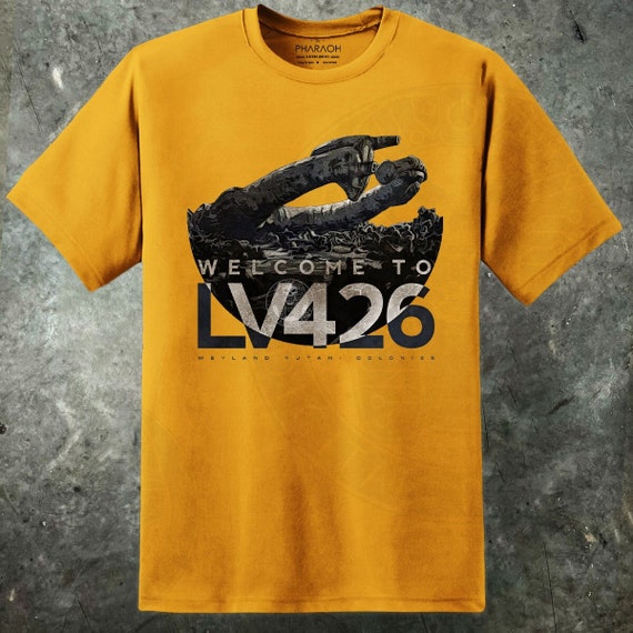 Mens Aliens Welcome to LV426 T Shirt 