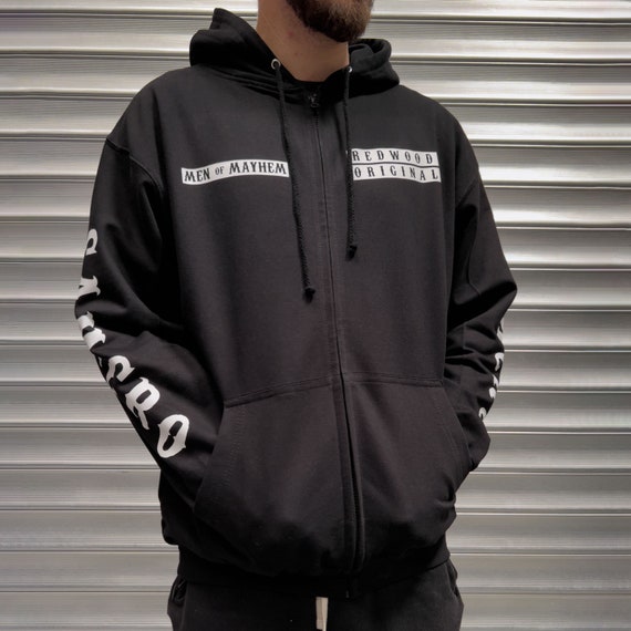 Anarchy Multi Logo Hoodie | AKINGS M