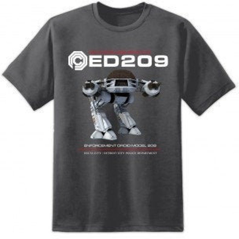 Mens ED 209 Robocop T Shirt OCP | Etsy