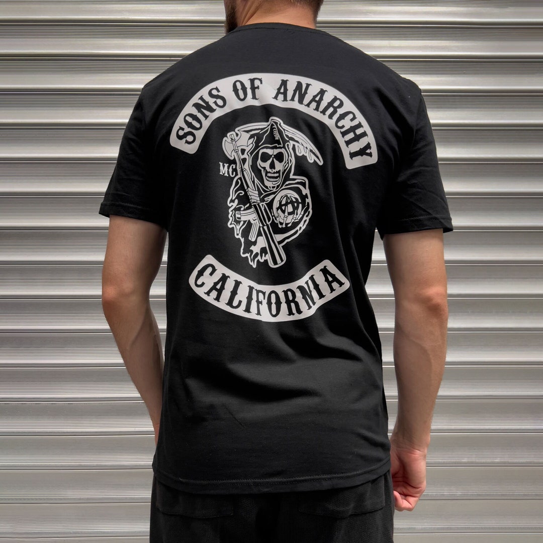 Mens Sons of Anarchy Screen Printed T Shirt - Etsy
