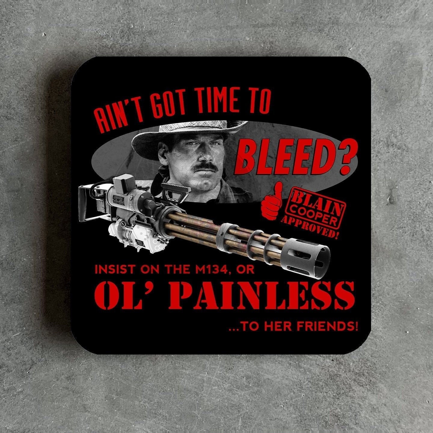Blain Cooper (Predator) said: I ain't got time to bleed. | Pin