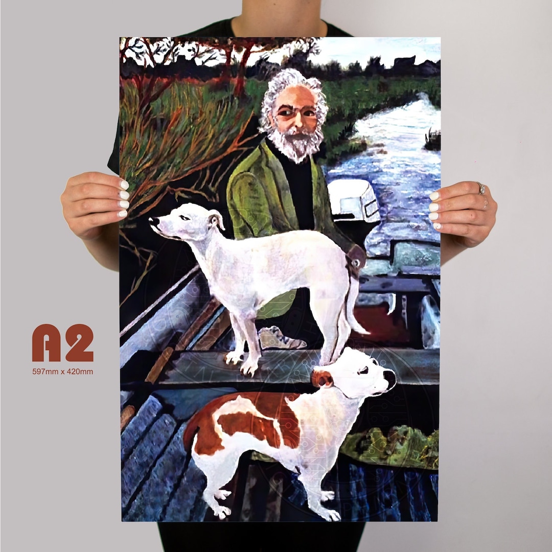 Goodfellas Dog Painting Metal Poster Etsy