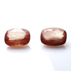 10.50 Ct, Natural Andesine Faceted Cut Pair, Andesine Pair For Making Jewelry, AAA Quality Andesine, Excellent Cutting Andesine Faceted Pair