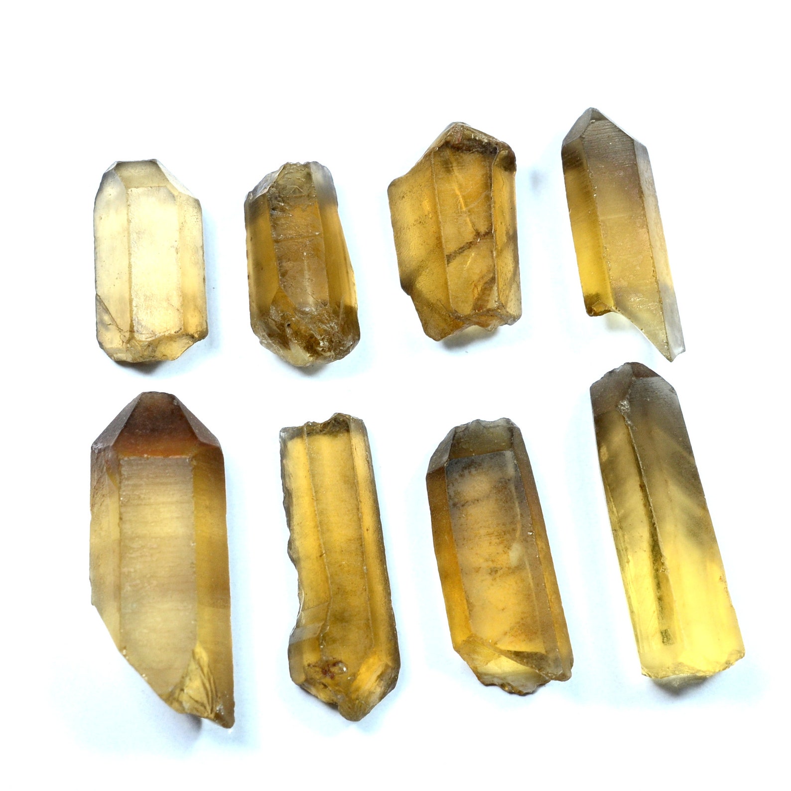 Honey Quartz Rough Lot Raw Gemstone Yellow Loose Gemstone Etsy