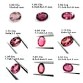 Natural Pink Tourmaline's From Africa AAA Quality Pink Color Oval Shape Faceted Loose Gemstone Making For Jewelry October Birthstone product logo