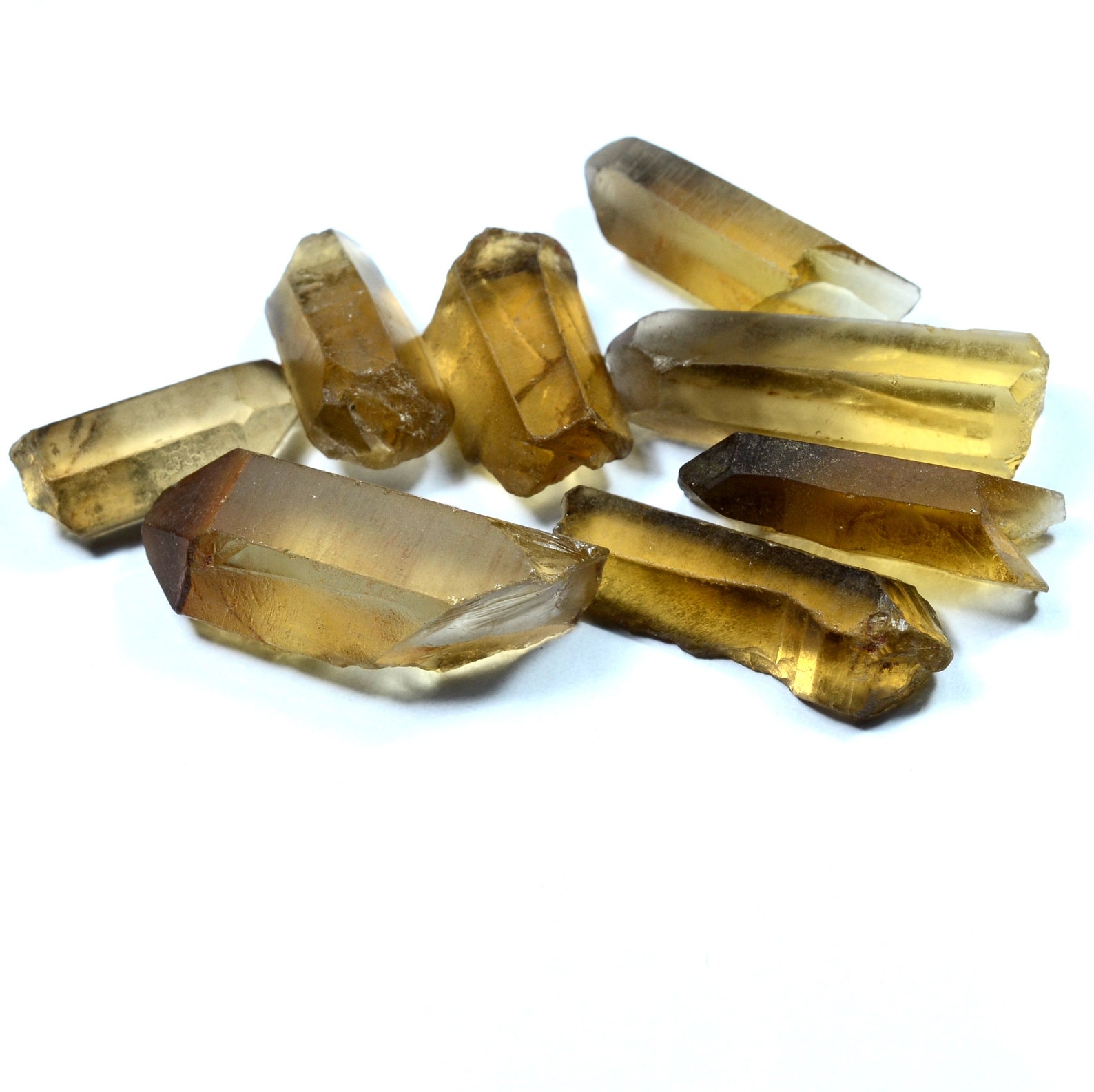 Honey Quartz Rough Lot Raw Gemstone Yellow Loose Gemstone Etsy