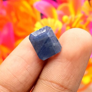 Natural Blue Sapphire Faceted Gemstone, Good Quality Sapphire, Wholesale Price Sapphire Cut, Loose Gemstone, Sapphire For Making Jewelry