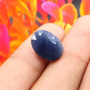Natural Blue Sapphire Faceted Gemstone, Good Quality Sapphire, Wholesale Price Sapphire Cut, Loose Gemstone, Sapphire For Making Jewelry