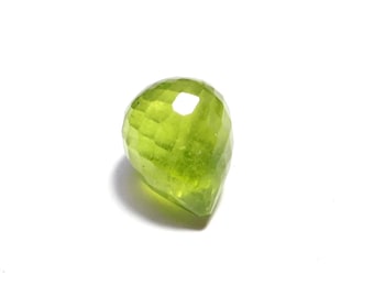 Natural Peridot Faceted Drops, Green Peridot Gemstone, Good Quality Cutting Drops, Loose Gemstone, Green Peridot Drops For Making Jewelry