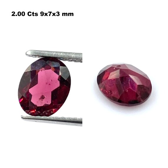 5.390 Ct High Quality Precious Garnet Gemstone Beautiful Natural Red Garnet Cushion Shape Gemstone Perfect Piece for Jewelry Rare Gemstone