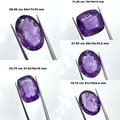 Natural Amethyst From Brazil Gemstone AAA Quality Mix Shape Purple Color Faceted Loose Gemstone Making For Jewelry product logo