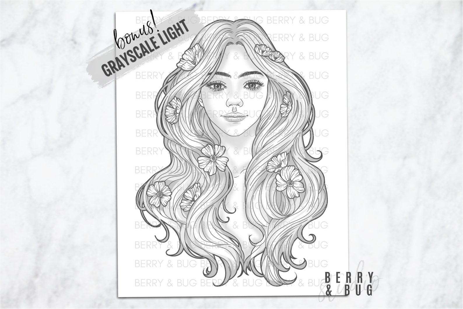 Printable Adult Coloring Page Anti Stress Adults Coloring - Etsy