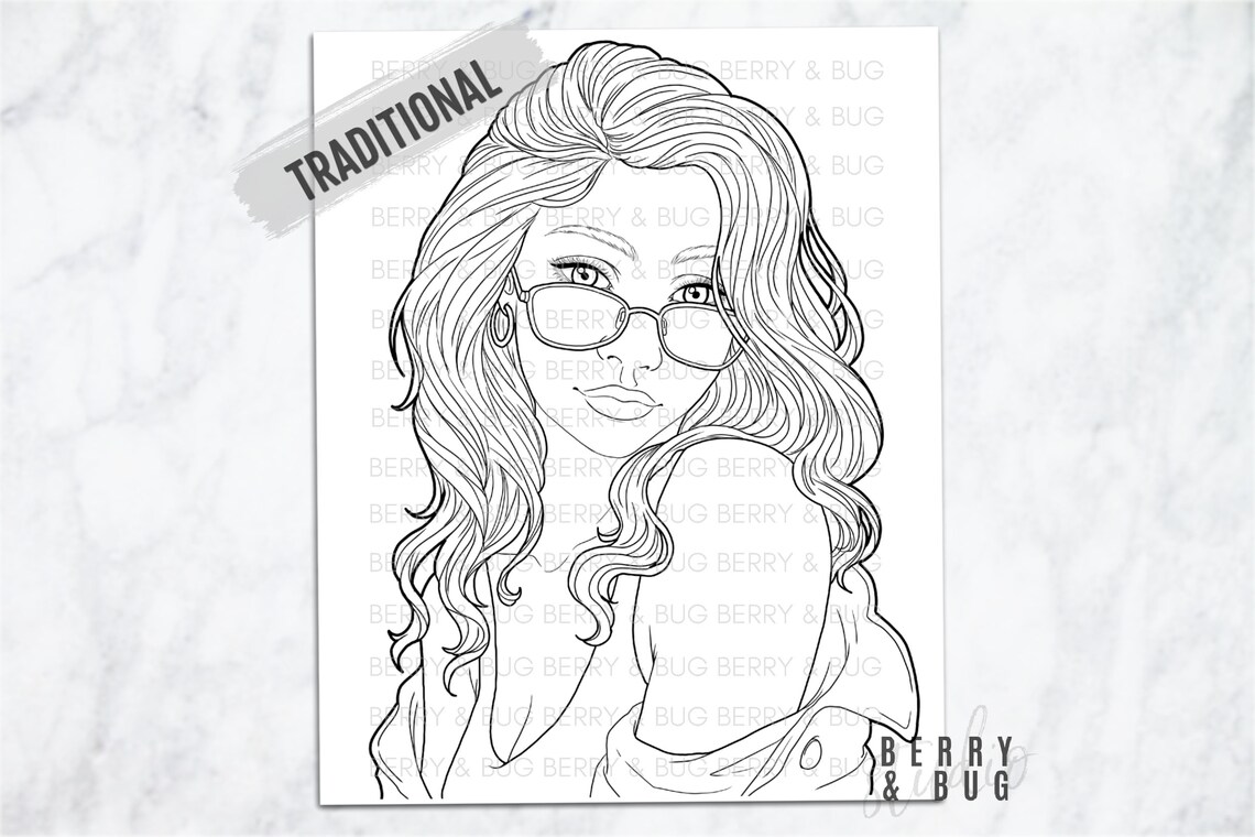 Printable Adult Coloring Page Anti Stress Adults Coloring - Etsy