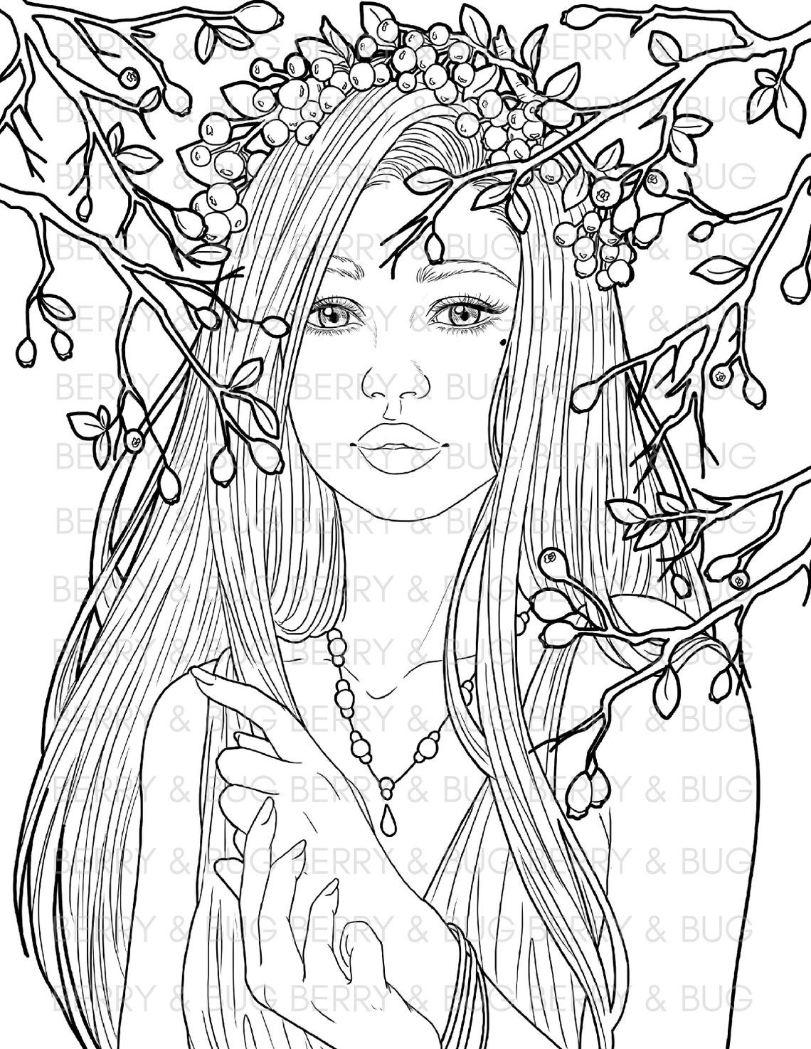 wildwood-coloring-book-printable-adult-coloring-book-pdf-nature-forest