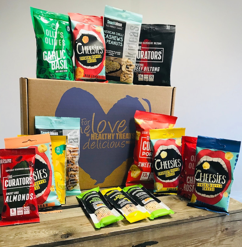 Keto Diet Gift Hamper Box Basket Perfect Valentines gift