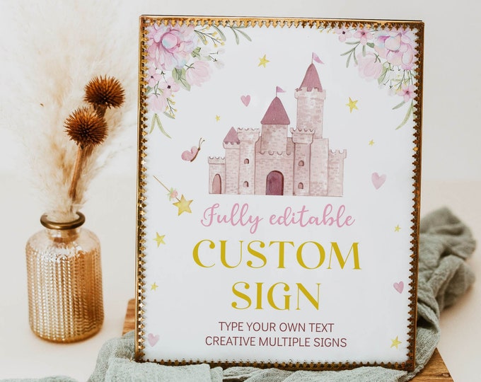 Princess Custom Signs This item is unavailable - Etsy